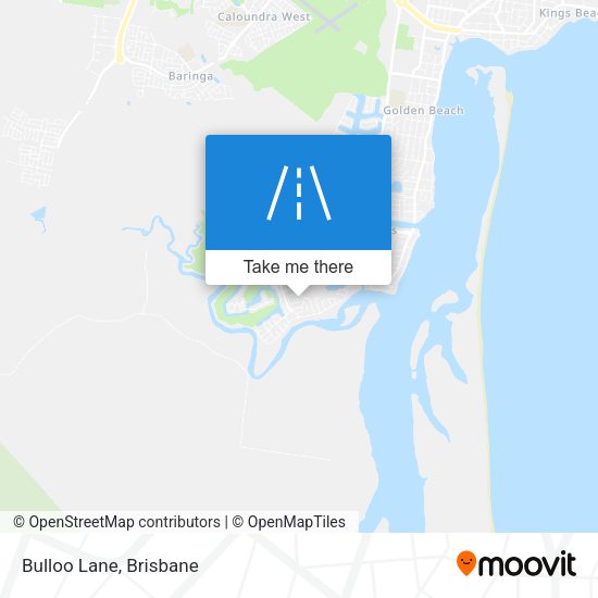 Bulloo Lane map