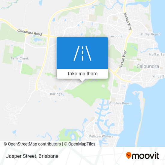 Jasper Street map