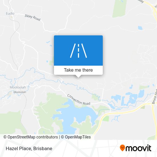 Hazel Place map