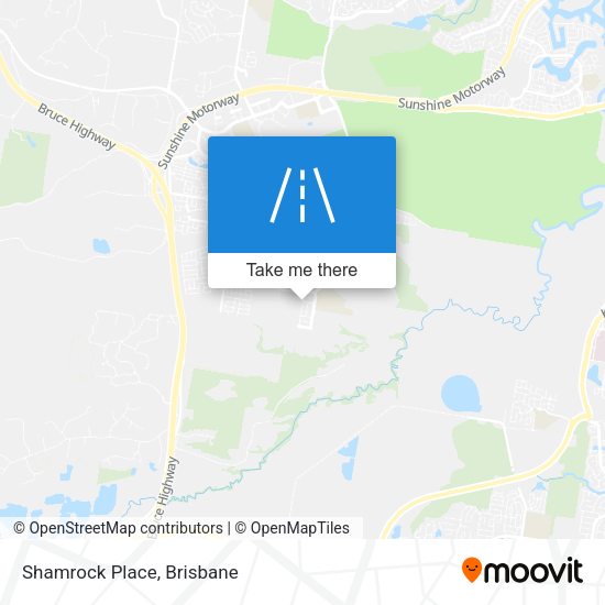 Shamrock Place map