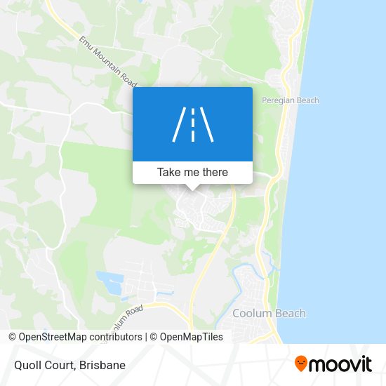 Quoll Court map