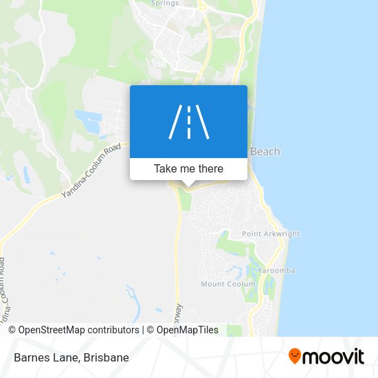 Barnes Lane map
