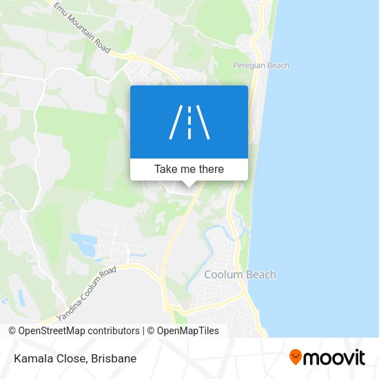 Kamala Close map