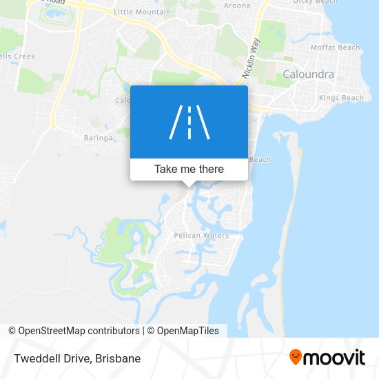 Tweddell Drive map