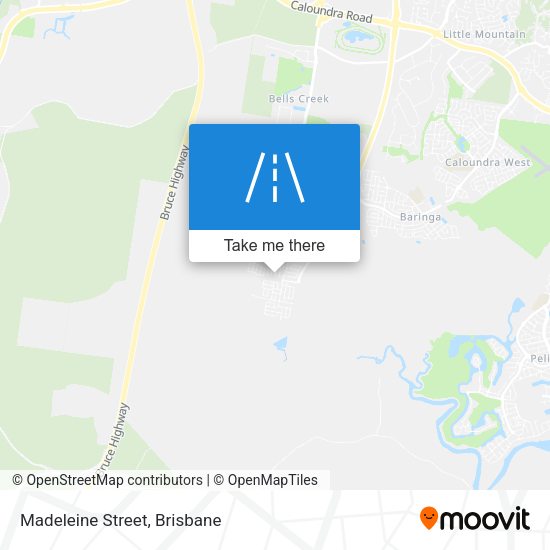 Madeleine Street map