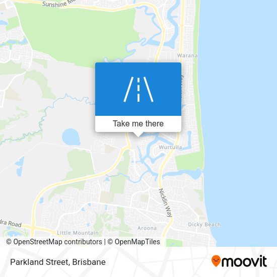 Parkland Street map