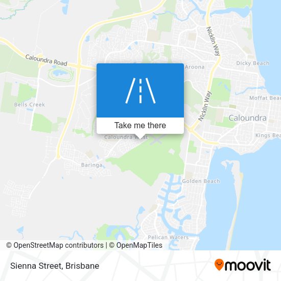 Sienna Street map