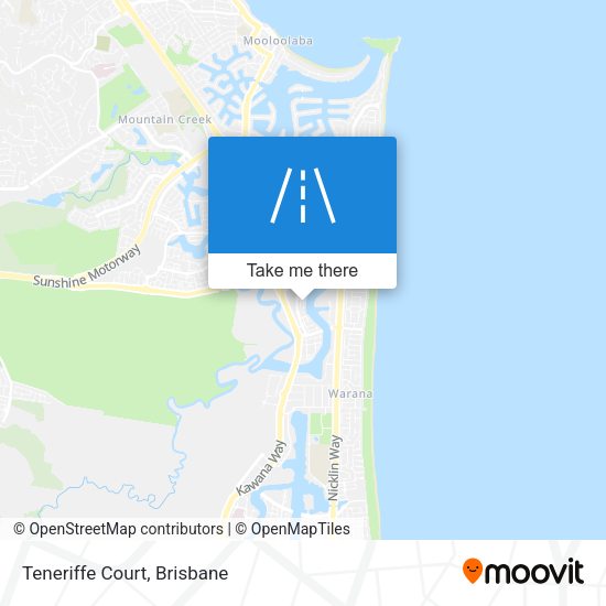 Teneriffe Court map