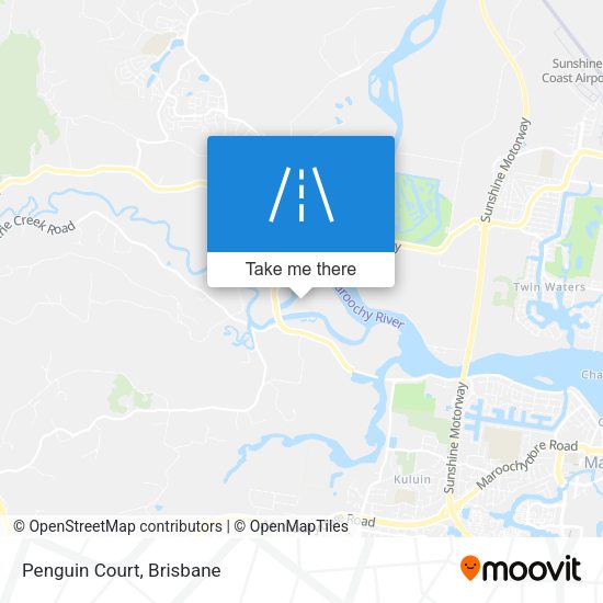 Penguin Court map