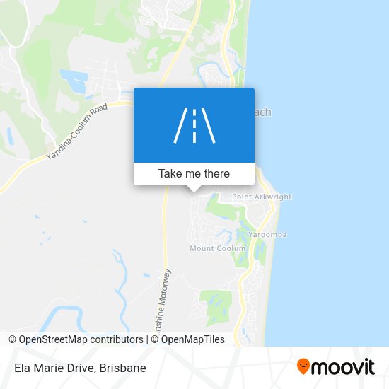 Ela Marie Drive map