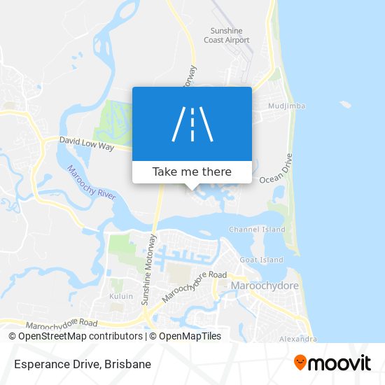 Esperance Drive map