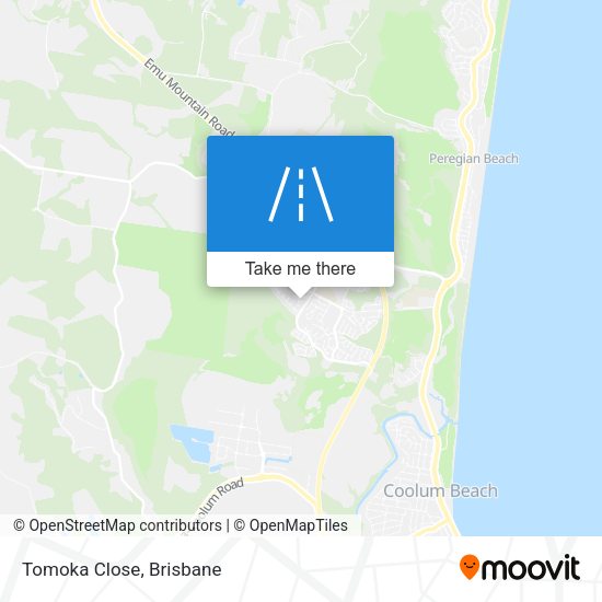 Tomoka Close map