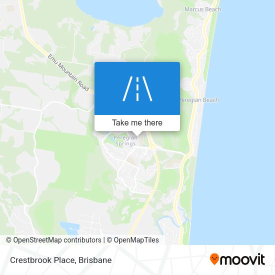 Crestbrook Place map