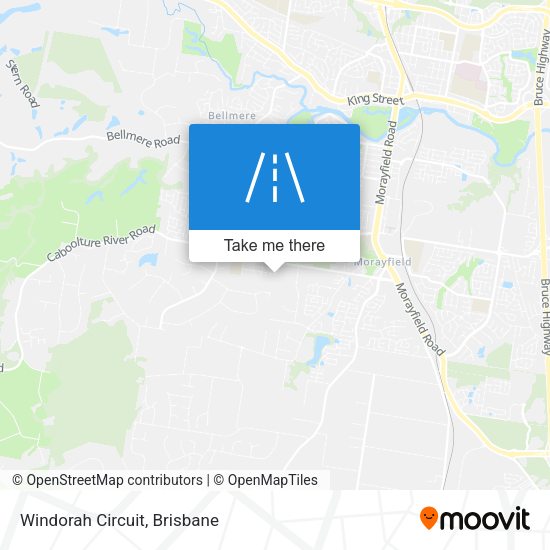 Windorah Circuit map