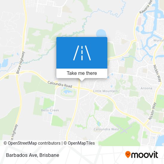 Barbados Ave map