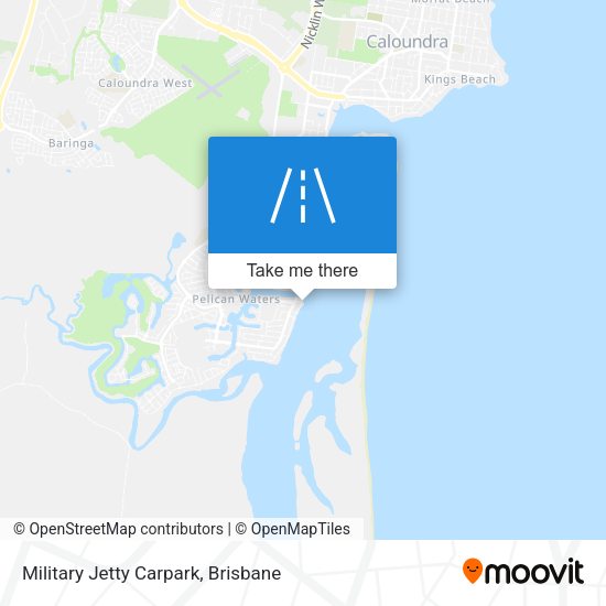 Military Jetty Carpark map