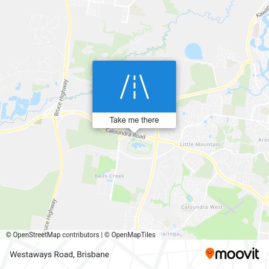 Westaways Road map