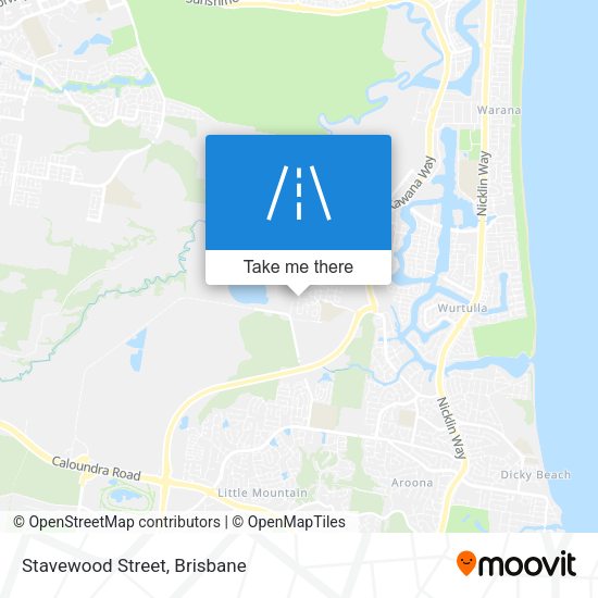 Stavewood Street map