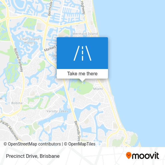 Precinct Drive map