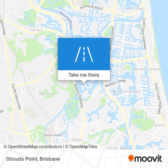 Strouds Point map