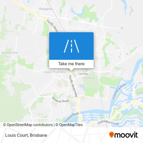 Louis Court map