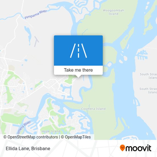 Ellida Lane map