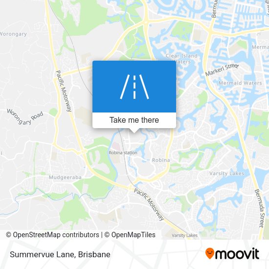 Summervue Lane map