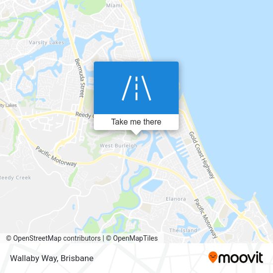 Wallaby Way map