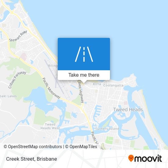 Creek Street map