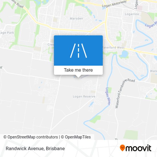Randwick Avenue map
