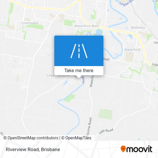 Riverview Road map
