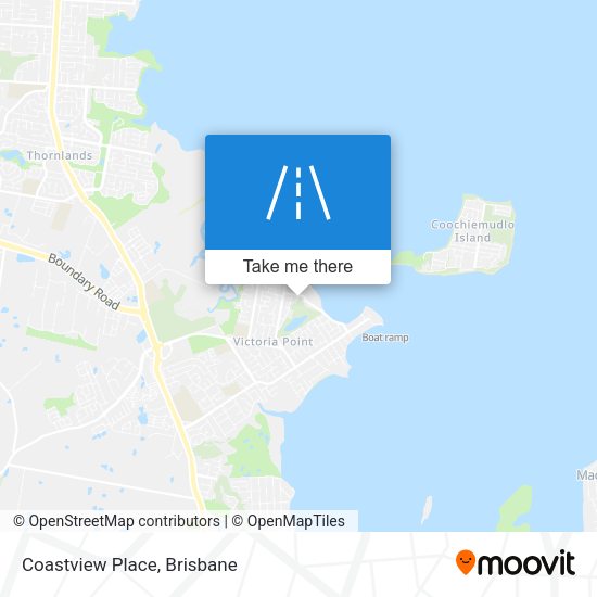 Coastview Place map