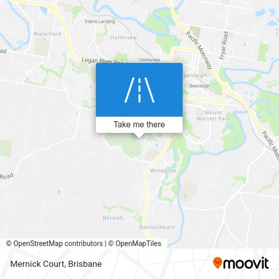 Mernick Court map