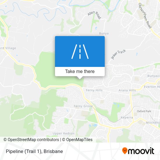 Pipeline (Trail 1) map