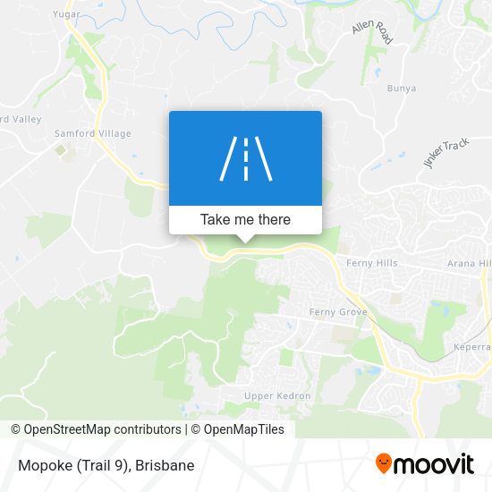 Mopoke (Trail 9) map
