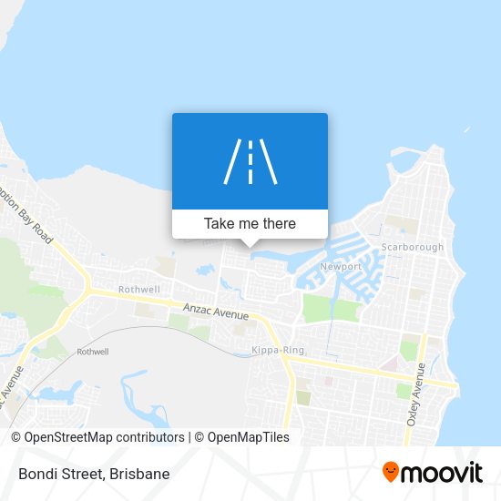 Bondi Street map