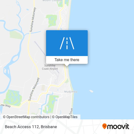 Beach Access 112 map