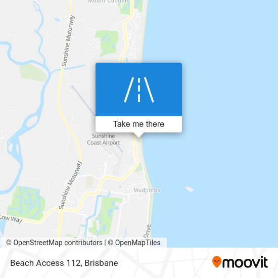 Mapa Beach Access 112