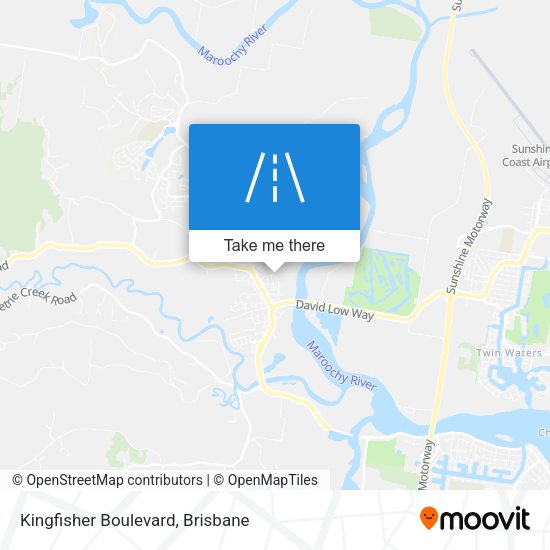 Kingfisher Boulevard map
