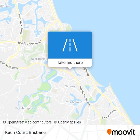 Kauri Court map