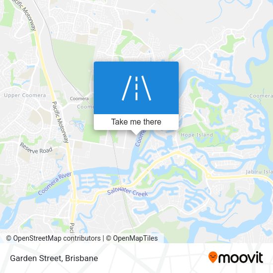 Garden Street map