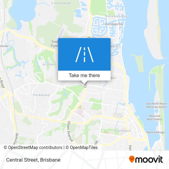 Central Street map