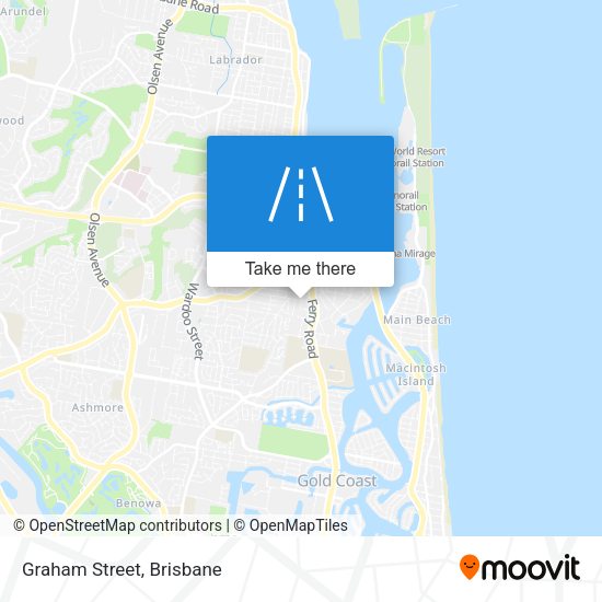 Graham Street map