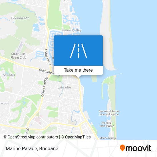 Marine Parade map
