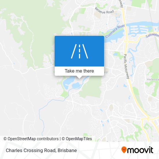 Charles Crossing Road map