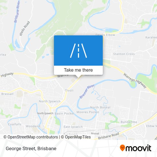 George Street map