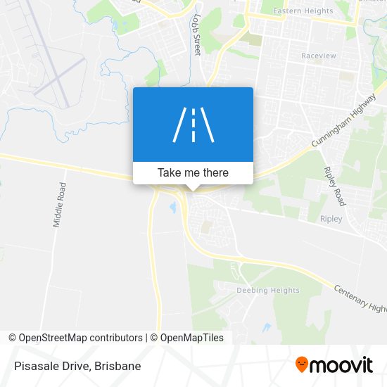 Pisasale Drive map