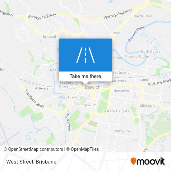 West Street map