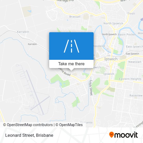 Leonard Street map