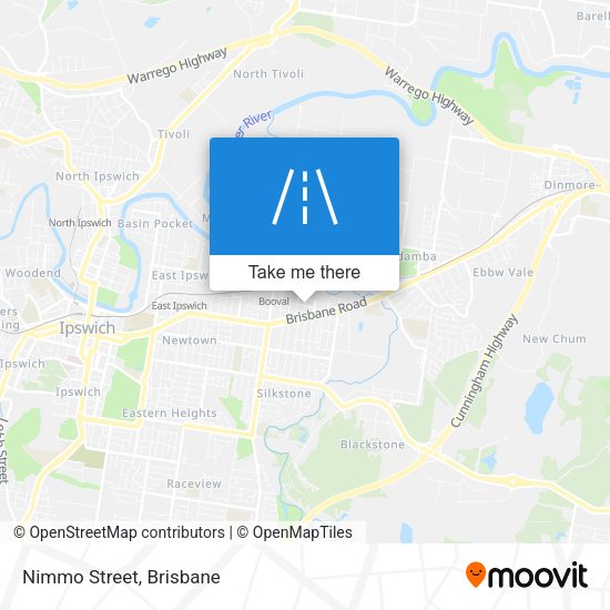 Nimmo Street map